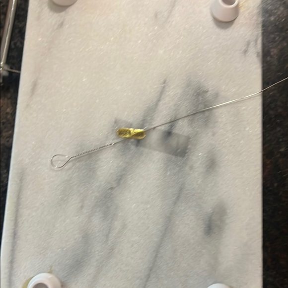 Marble Cheese Board with Wire Cutter - Picture 6 of 14